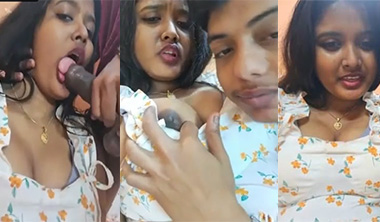 Horny Desi Girl Blowjob Nipple Licking Porn XXX